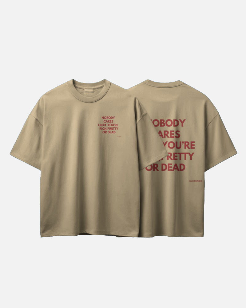 Pretty or Dead – Statement Tee by Clothario