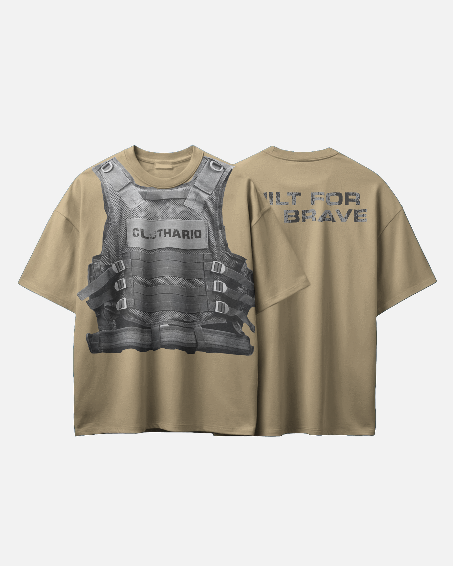 Built for Brave – Tactical Illusion Tee by Clothario